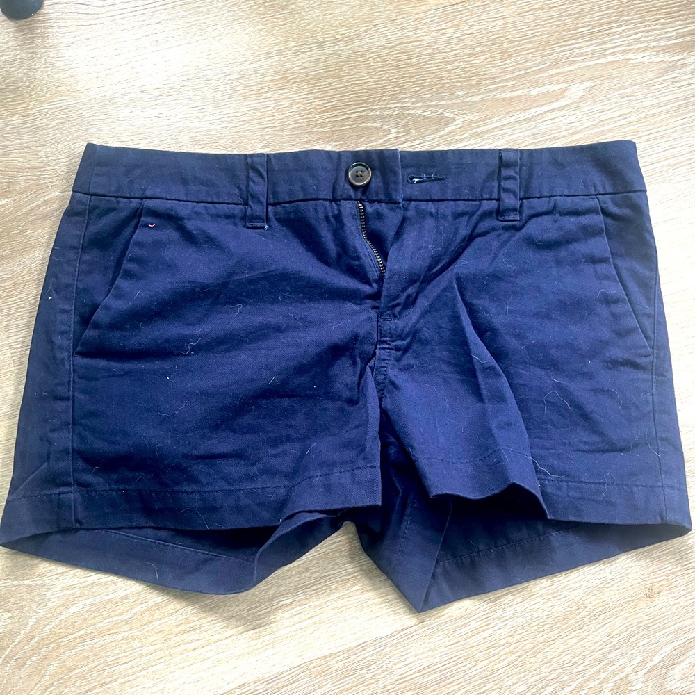 Blue shorts